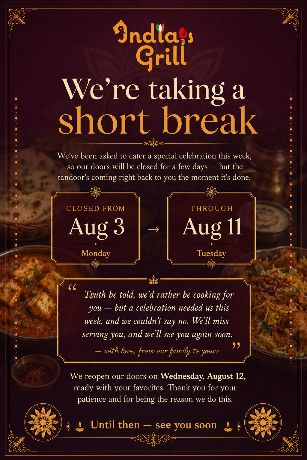 Indias Grill Tampa